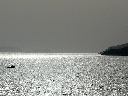 Eclaircie sur la mer