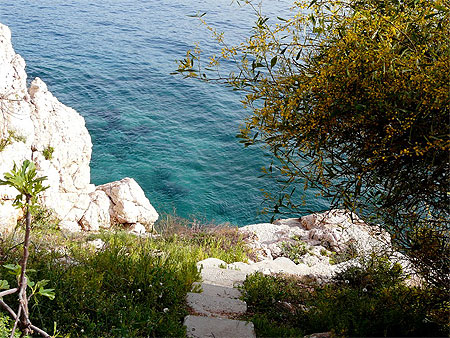 La mer turquoise de Kas