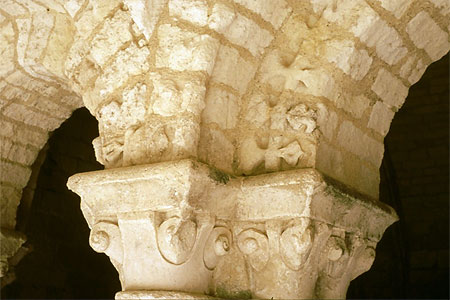Le cloitre de l'abbaye Saint-Vincent