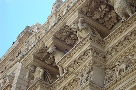 D�tails de la Chiesa de Santa Croce