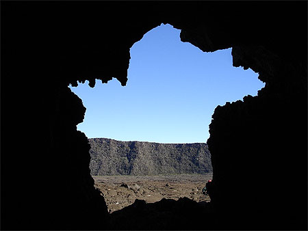 Chapelle de lave - Piton de la Fournaise