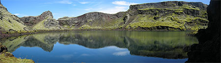 Lac sur le site de Lakag�gar