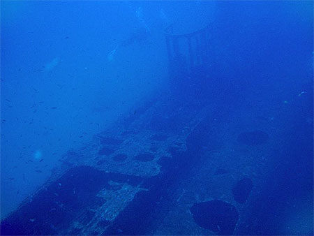 Epave du Rubis, Cavalaire