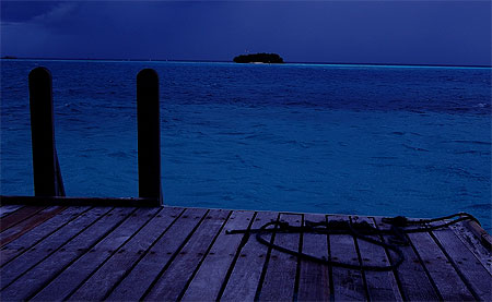 Maldives au cr�puscule