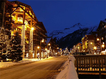 Centre ville de Val d'Is�re