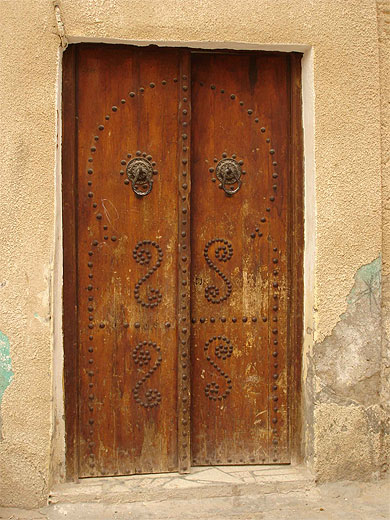 Porte dans Tozeur