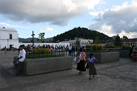 Le z�calo de San Crist�bal de las casas