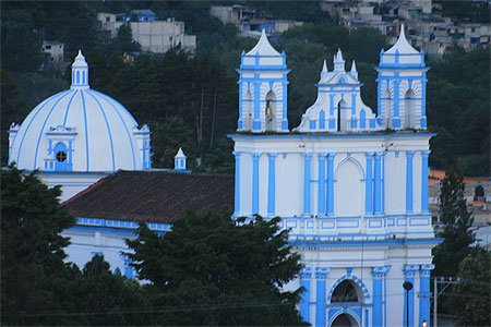 Vue en hauteur de la ville de San Crist�bal de las casas