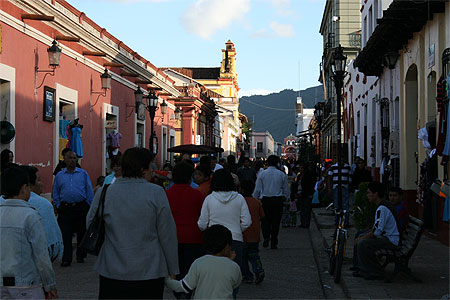 Dans la rue d'Andador eclesi�stico
