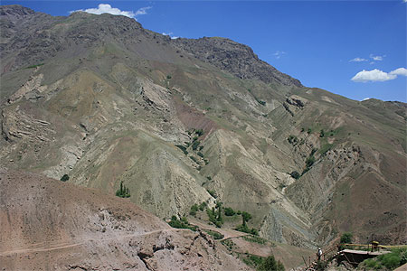 Paysage autour d'Alamut