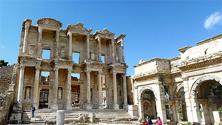 Biblioth�que de celsus Eph�se