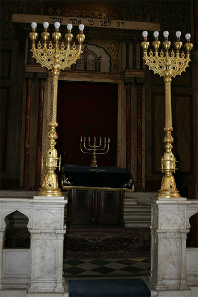 Int�rieur de la synagogue