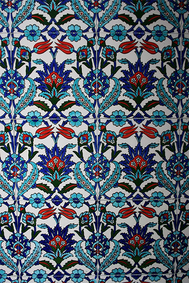 Carreaux de la mosqu�e
