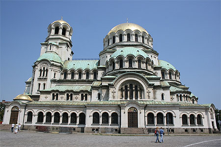 La cath�drale Saint-Alexandre-Nevski