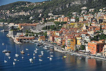 Carte postale de Villefranche-sur-mer
