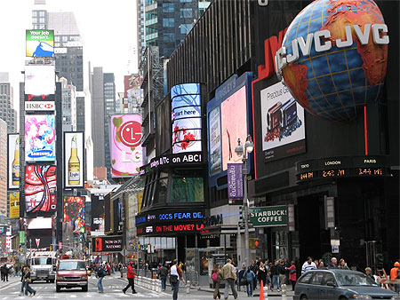 Time Square le jour
