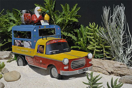 En guise de souvenirs, un Taxi-Brousse