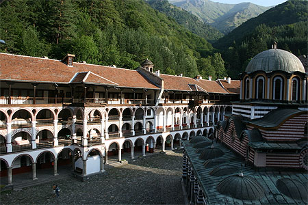 Beau monast�re de Rila