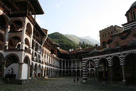 Magnifique monast�re de Rila
