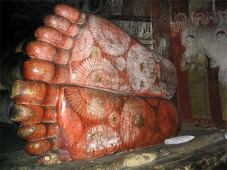 Pieds  de Boudha
