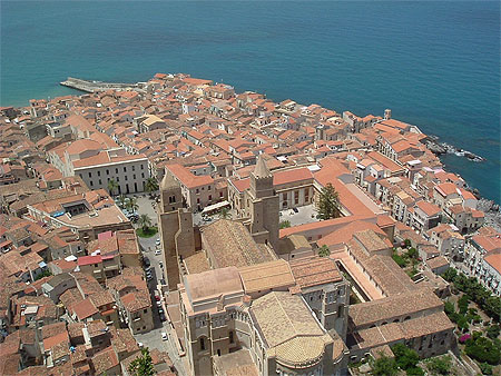 Taormina vue du ciel