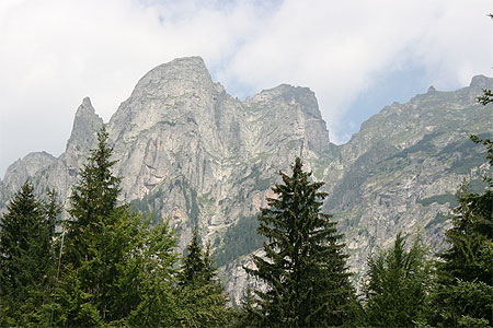 Pics dans le Parc National de Rila
