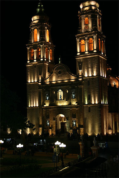 La cath�drale de Campeche