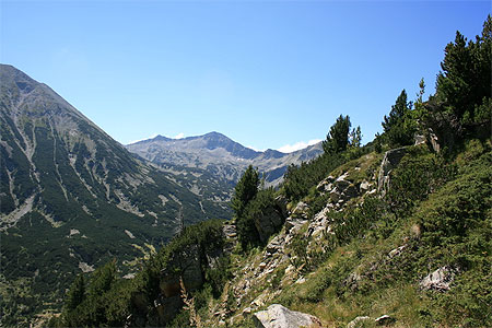 Paysage du parc national du Pirin