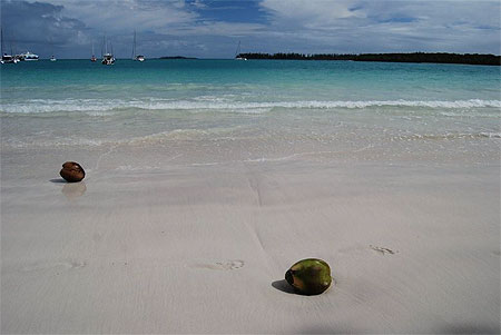 Plage de Kuto, Ile Pins