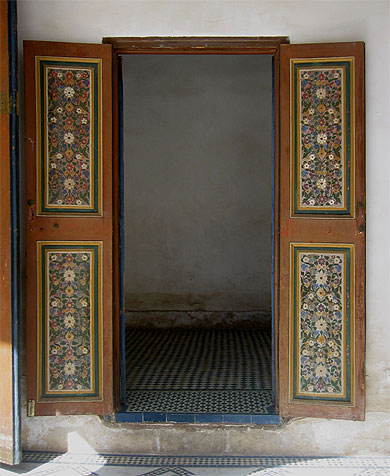 Marrakech, Palais de la Bahia.