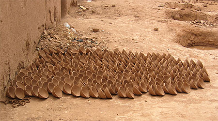 Maroc, A�t Benhaddou, village de terre aux environs de Ouarzazate