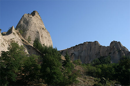 Paysage de randonn�e entre Melnik et Rojen