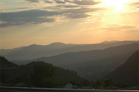 Coucher de soleil