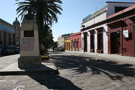 Dans les rues de Oaxaca