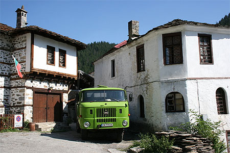 Camion vert � Chiroka Laka