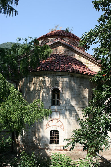 L'�glise Notre-Dame du monast�re de Batchkovo