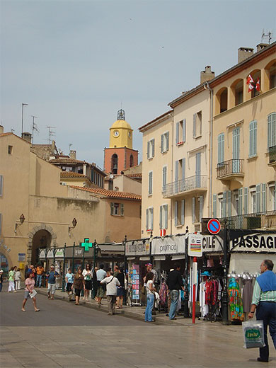 Quais du port de St Tropez