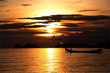 Coucher de Soleil sur Ko Pha Ngan