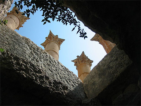 Colonne qui bouge � Jerash
