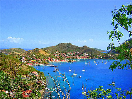 Vue g�n�rale des Saintes