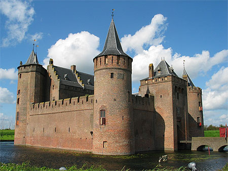 Le ch�teau de Muiden (Muiderslot)