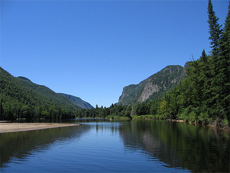 Parc national des Hautes-Gorges-de-la-Rivi�re-Malbaie - Secteur de l'�querre