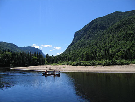 Parc national des Hautes-Gorges-de-la-Rivi�re-Malbaie - Secteur de l'�querre