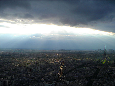 Paris depuis la Tour Montparnasse