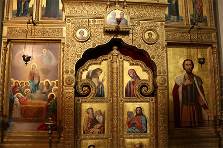 Iconostase de l'�glise-m�morial de la Nativit�