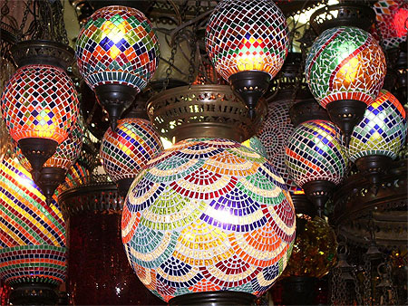 Lampes Multicolores