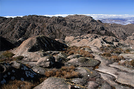 Vue depuis le sommet du pic