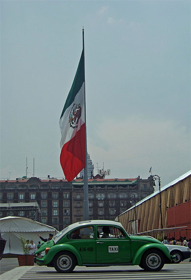 La coccinelle � Mexico