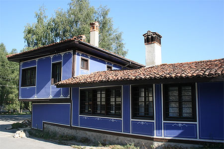Maison mauve