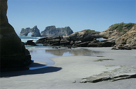 Wharariki Beach